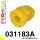 031183A: Front anti roll bar bush SPORT 23mm Yellow