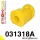 031318A: Front anti roll bar bush SPORT Custom Yellow
