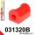 031320B: Front / rear anti roll bar bush SPORT