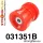 031351B: Rear subframe - rear bush Black