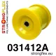 031412A: Rear beam mount bush SPORT Black