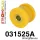 031525A: Front anti roll bar link bush SPORT Black