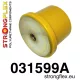 031599A: Rear diff rear mounting bush SPORT Black