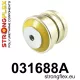 031688A: Front control arm to chassis bush SPORT Yellow