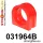031964B: Anti roll bar bush Red