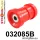 032085B: Rear subframe – rear bush Red