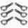 K1 Nissan (RB25DET/RB26DETT) H-Beam Forged Connecting Rod Set 121,5mm (033CR16122)