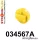 034567A: Jack pad adaptor Yellow