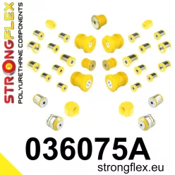 036075A: Full suspension bush kit SPORT 20mm 12mm Yellow