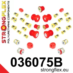036075B: Full suspension bush kit 20mm 12mm Red