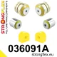 036091A: Front suspension bush kit SPORT 031851 25,5mm Yellow