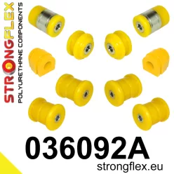   036092A: Rear suspension bush kit SPORT 031964 Dynamic Drive - Yellow