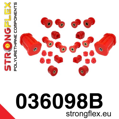 036098B: Full suspension polyurethane bush kit