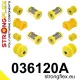 036120A: Rear suspension bush kit SPORT 14mm + Black