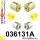 036131A: Front suspension bush kit SPORT 27mm Yellow