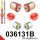 036131B: Front suspension bush kit