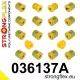 036137A: Rear suspension bush kit SPORT 15mm Yellow