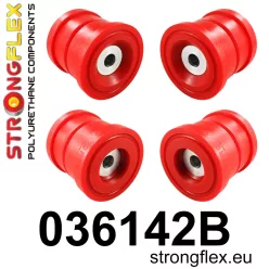 036142B: Rear subframe bush kit Red