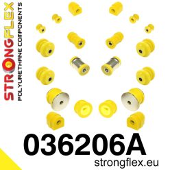 036206A: Front and rear suspension bush kit SPORT