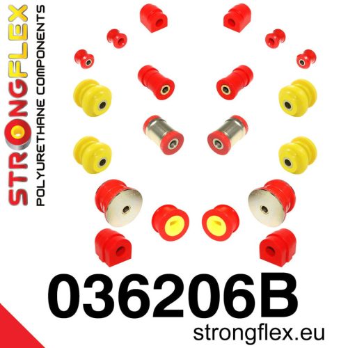 036206B: Front and rear suspension bush kit