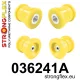 036241A: Rear subframe bush kit SPORT Yellow