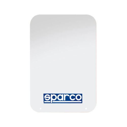 Sparco universal mud flaps pair – White  - 03791