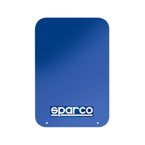 Sparco universal mud flaps pair – Blue  - 03791AZ