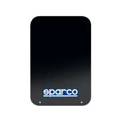 Sparco universal mud flaps pair – Black  - 03791NR