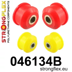 046134B: Front suspension bushes kit Red