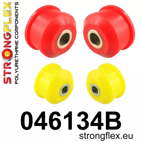 046134B: Front suspension bushes kit Black