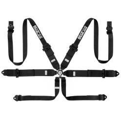   SPARCO - 6 Point FIA Safety Harness COMPETITION H-3+2 - 04818RH1NR / 04818RH1RS / 04818RH1AZ