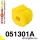 051301A: Front anti roll bar mounting SPORT 18mm Yellow