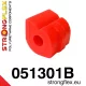 051301B: Front anti roll bar mounting 19mm Red