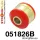 051826B: Front lower arm bush 55mm Black