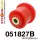 051827B: Rear beam bush Red