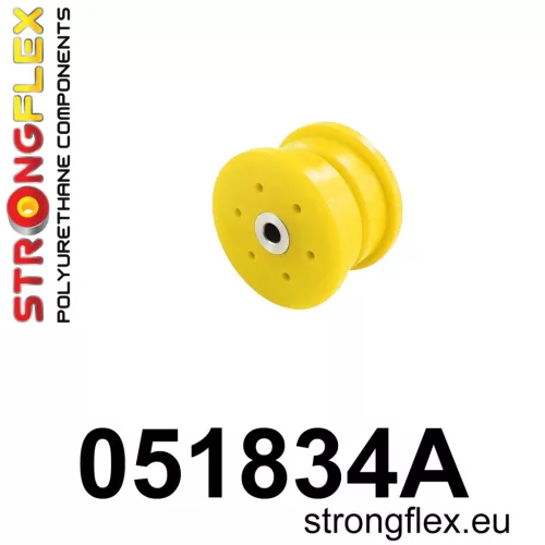 051834A: Front lower engine mount 70mm SPORT Yellow