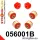 056001B: Front suspension bush kit 20mm Black