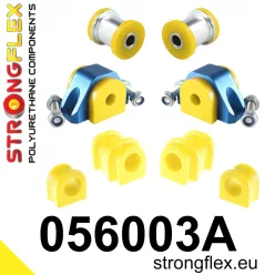 056003A: Front suspension bush kit SPORT 19mm Yellow