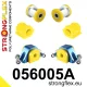 056005A: Front suspension bush kit SPORT Custom Yellow