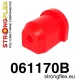 061170B: Front wishbone - rear bush Red