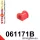 061171B: Front anti roll bar - inner bush 19mm Red