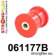 061177B: Rear suspension front spring bush Black