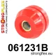 061231B: Front tie bar to chassis bush Red