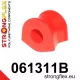 061311B: Front anti roll bar bush - inside 21mm Red