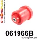 061966B: Rear beam bush 67,5mm Red