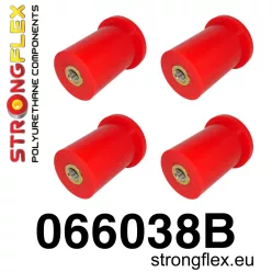066038B: Rear trailing arm bushes kit Red