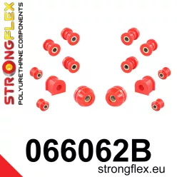 066062B: Front suspension bush kit 18mm Red
