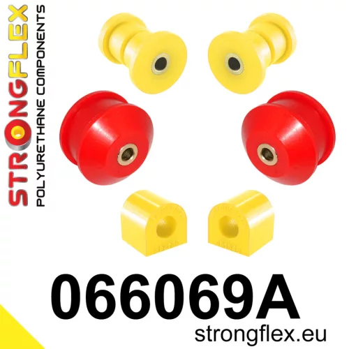 066069A: Front suspension bush kit SPORT 21mm Yellow