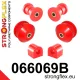 066069B: Front suspension bush kit Custom Black