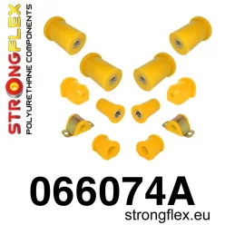 066074A: Full suspension polyurethane bush kit SPORT Yellow